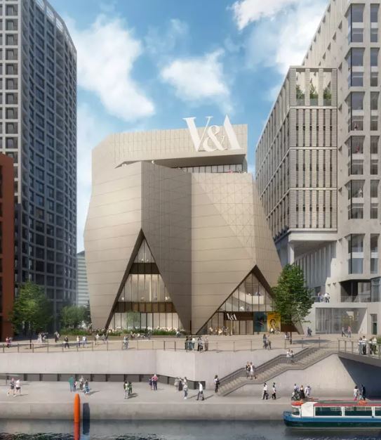 First look at V&amp;A's dazzling vision for new museum, a short distance from ExCeL in East London  via <a href="/eveningstandard/">nope s</a> standard.co.uk/go/london/arts… . Image: O’Donnell + Tuomey / Ninety90, 2018