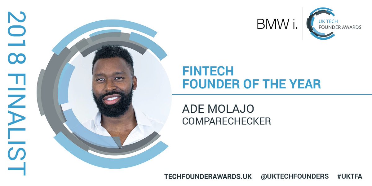 We are ecstatic at this nomination for this award. Many thanks to the team at <a href="/uktechfounders/">UK Tech Founder Awards</a> and looking forward to the gala in London!

#UKTFA #entrepreneurship #insurtech #fintech #uktech #bame #bme #technorth #fintechnorth #diversityintech

journolink.com/release/compar…