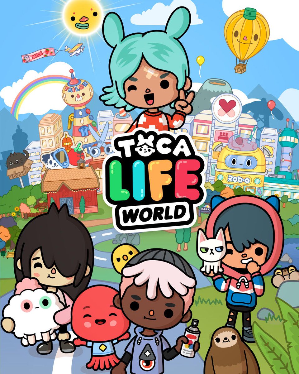 Toca Boca - Toca Boca /TOCA LIFE/ TOCA BOCA WORLD . Characters Poster for  Sale by Mycutedesings-1