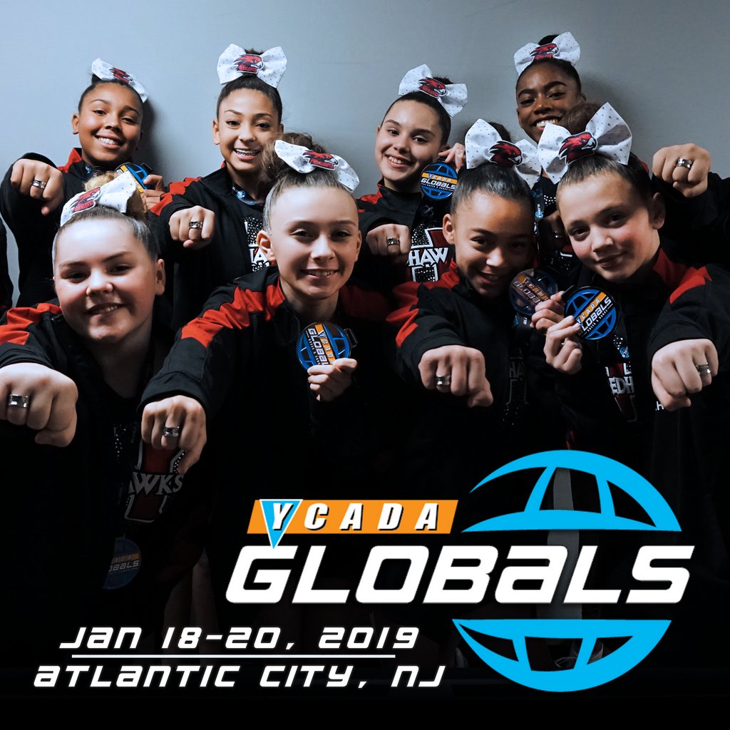 InsideCheer's tweet photo. #PartnerPost Start the new year off right at #YCADAGlobals–the ONLY event catered to Youth &amp; Rec teams around the country! 🙌🏽  Party with @RebelAthletic, compete with @YCADAupdates &amp; take home RINGS!💍 Register today: https://t.co/8La4x0Xzuq! #YCADA #YCADAGlobals https://t.co/dtpPe9A2Pu