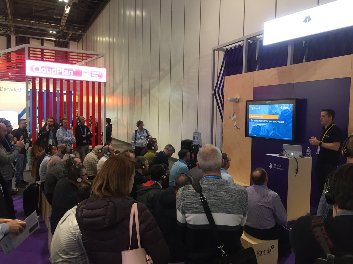 EgressSoftware's tweet photo. Secure data sharing so much more than just #encryption โฆ@EgressSoftwareโฉ โฆ@neillarkinsโฉ #FutureDecoded #FutureDecoded2018 https://t.co/YyZtZAMLcA