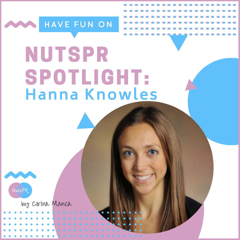 mhpetre's tweet photo. It's the start of a new month and @corinamanea welcomes another guest on #NutsPR Spotlight. Come say hi to @HannaLizKnowles https://t.co/634nFPTByA https://t.co/jN99jruchC