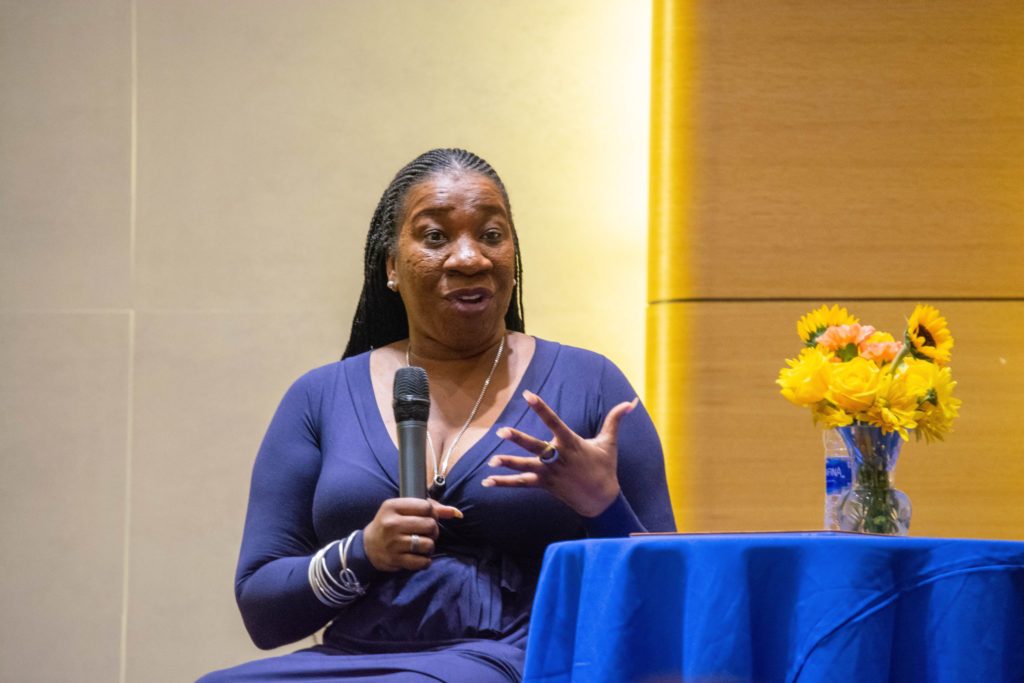 styleonthehill's tweet photo. Me Too founder Tarana Burke gave timeless wisdom about healing and perseverance during her presentation at the Memorial Union last week. https://t.co/xlsYZvIpaz https://t.co/zgRJzadfkS