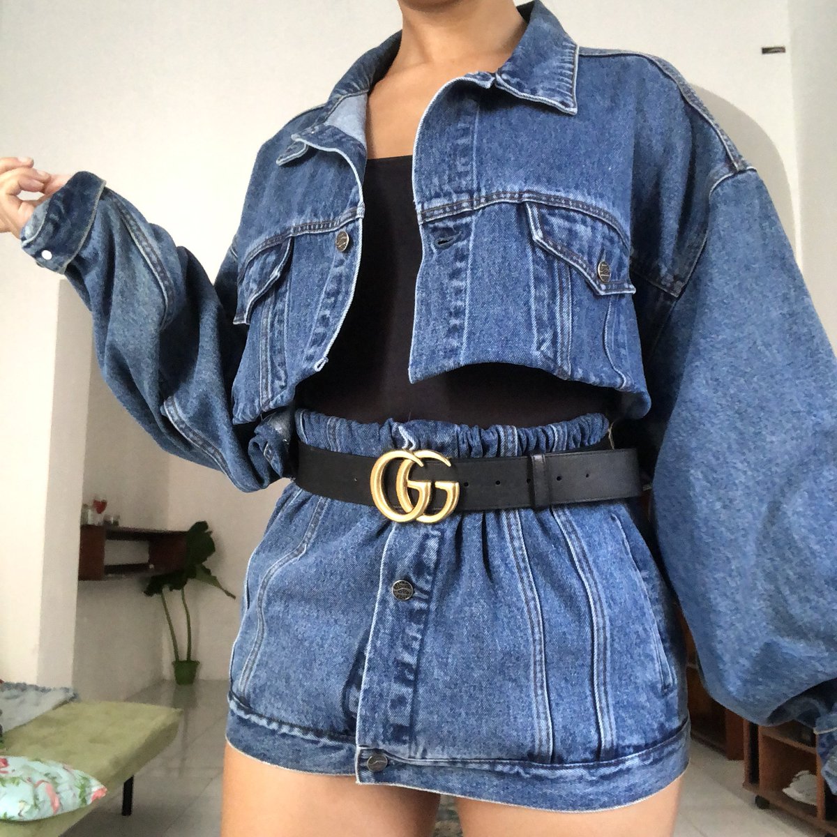 queen denim jacket