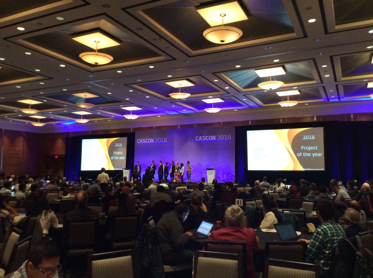 McMasterEng's tweet photo. Congrats to @casmcmaster associate professor, Christopher Anand and his research team who have won the @IBM Centre for Advanced Studies Project of the Year Award.
Read more>>> https://t.co/WPrKrY6gAW #CASCON2018 https://t.co/E7kzbNWCje