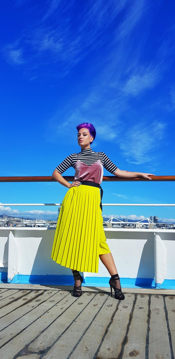 SoyArbowin's tweet photo. Vuelvo a Madrid después de cuatro días de crucero con @lorealprospain y no puedo estar más feliz.
Gracias por esta experiencia en el #ColorBoat  
Un placer haber sido modelo de la final de #ColorTrophy https://t.co/LKBmzrKuwD