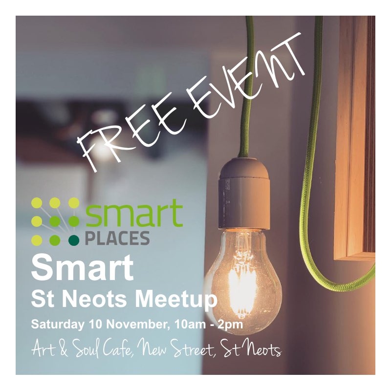 ArtSoulStNeots's tweet photo. Exciting news‼️
We will be hosting a #SmartStNeots meet-up before we officially open & would love to see you all there.
For info -> https://t.co/WqGmoILFix
#artandsoulstneots #stneots #cafe #smartplaces #smarttown #seeyouthere #independentcafe #specialitycoffee #sneakpreview https://t.co/MTWtN2nOKR