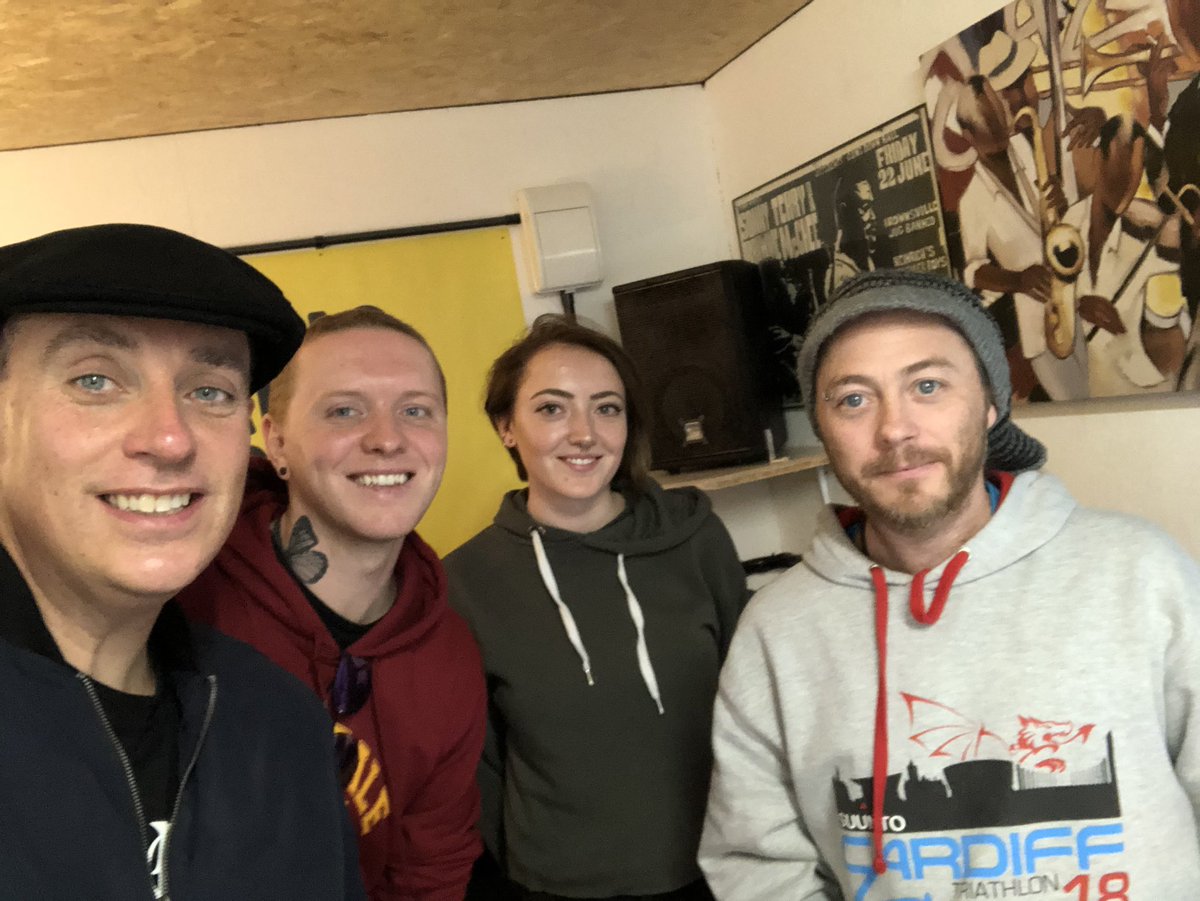 Great being guests on <a href="/WellWaves/">WellWaves</a> great discussion on Bullying <a href="/RadioCardiff/">Radio Cardiff</a>