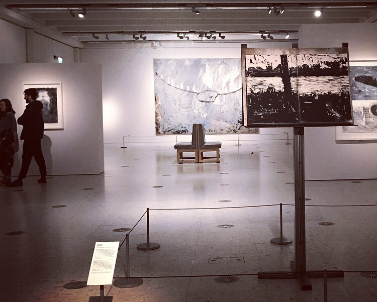 How wonderful to stumble upon an @ARTISTROOMS Anselm Kiefer exhibition @The_Herbert today whilst in Coventry. Stunningly poignant, arresting artworks beautifully displayed  - and for free! #AnselmKiefer #Coventry