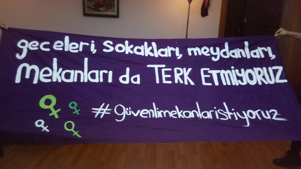 FerdaHepa's tweet image. Geceleri de, sokakları da, meydanları da, mekanları da terketmiyoruz!
#GüvenliMekanlarİstiyoruz