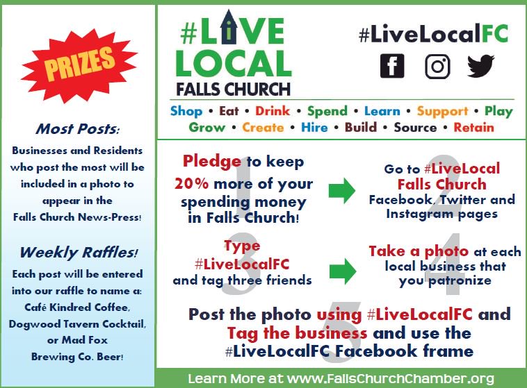 #LiveLocalFC #ShopLocal #FallsChurch #FallsChurchChamber