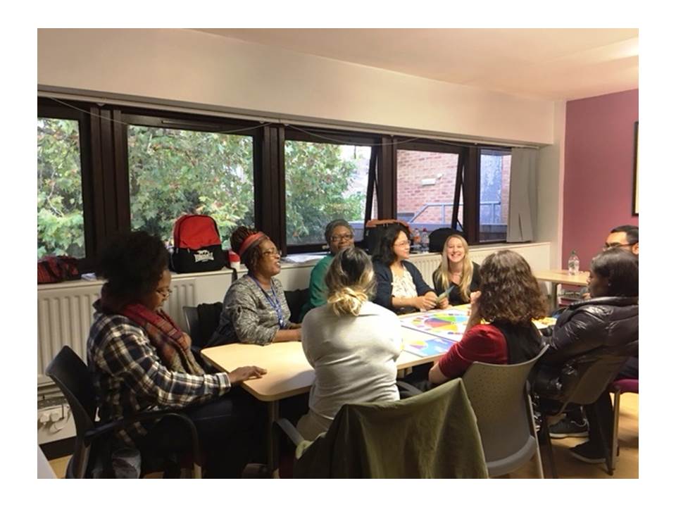 CareCertGame's tweet photo. MT @NewcombLibrary: On the first day of #Knowvember18 look at these enthusiastic healthcare assistants on the #CareCertificate course @NHSHomerton  using #SeriousGames to share knowledge and make connections https://t.co/hXmVOv9S0v