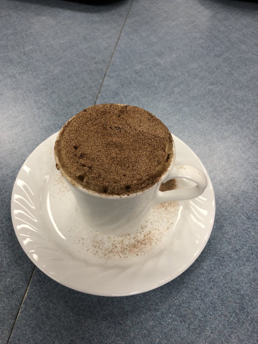 MrsH_Hurricanes's tweet photo. Ss practicing their measurement skills by making either Snickerdoodle or Salted Caramel Chocolate mug cakes.
@HPMS_Official #hpmsfacs https://t.co/TRRjGojr7y