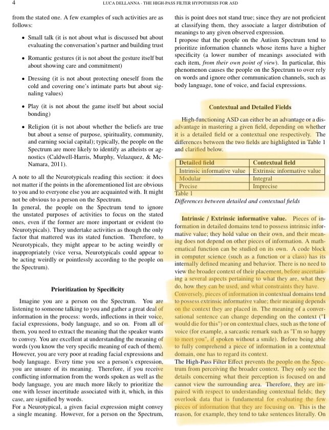 (*): this paper explains the differences between detailed and contextual fields  https://psyarxiv.com/xm5ca As example: computer science and physics are detailed, social conversations are contextual.(of course, we’re talking about a spectrum and averages here)