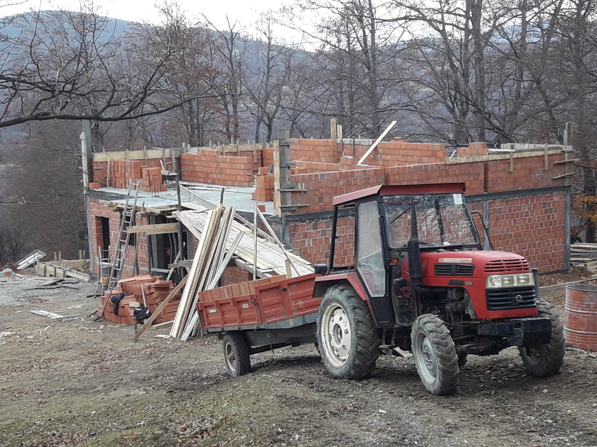 NunCatherine's tweet photo. The barn is looking wonderful! Upper level almost done, it will be a huge asset, storage space and work rooms. Thank you so much for your continued support through https://t.co/S2B7FFaf9M or https://t.co/s6WdcYjYgN https://t.co/FXUXdK727q
