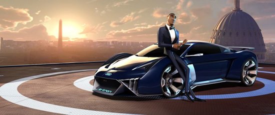 .<a href="/AudiNews/">Audi News</a> entwickelt für den #Animationsfilm #SpiesinDisguise ein virtuelles #Konzeptauto : Der #Audi #RSQetron ist im futuristischen #Design unterwegs und verbindet autonomes #Fahren mit #Künstlicher #Intelligenz (Foto: Audi)