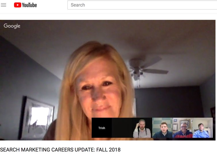 sempoglobal's tweet photo. Wow- 😮 great tips and insights at any point in your search career! Thanks to David Barner, Andrew Gardner, and Trish Chuipek! Watch it here  👉  https://t.co/p2mZpx5x0n #SEMPOchat https://t.co/aeUjBZJOSt