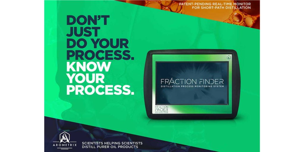 arometrix's tweet image. Want to see the Fraction Finder in person? MJ BIZ CON is your chance! Keep an eye out for this green banner 👇. Visit us at Booth #4030.
•
•
•
#cannabiscommunity #cannabisprocessor #shortpath #spd #shortpathdistillation #fractionaldistillation #distillate #distillation