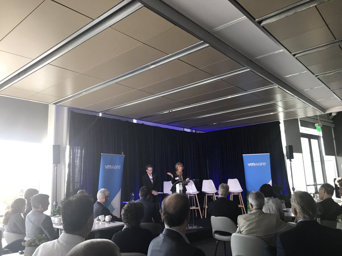 Flynnovate's tweet photo. Big announcements from #StepUpDeclaration member @VMware today. They’ve achieved Net Zero and will implement a micro grid in partnership with Palo Alto. https://t.co/CGIRfDHg3N