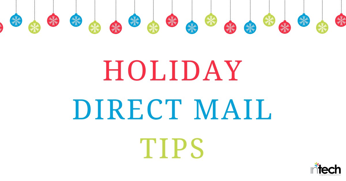 InTechIMS's tweet image. As unbelievable as it may sound, the Holidays are here again! Behind on your #holiday marketing or want to make a larger impact in the 4th quarter? Here are some tips to strategize, design, and execute a successful #directmail and #marketing campaign: intechims.com/holiday_direct…