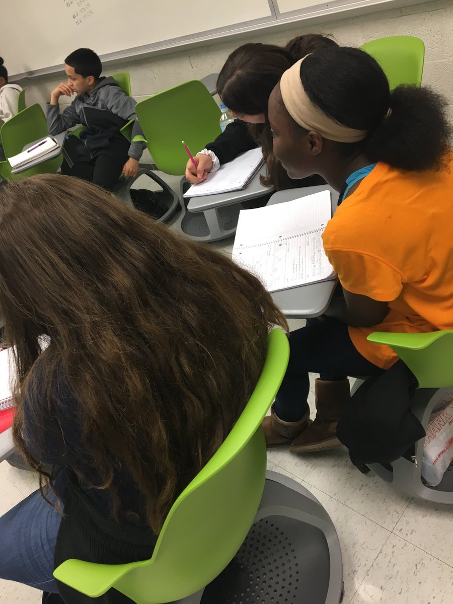 Critically thinking about order of operations in Mr. Weingarden’s class. #olms2020