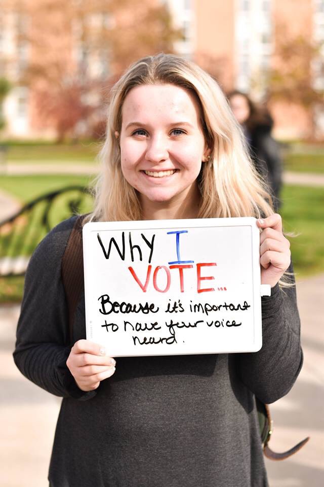 UnitedWsu's tweet photo. We had such a great time hearing from WSU students about the importance of voting.  It was even more fun that people and pets were dressed up for Halloween! https://t.co/yql3qLKIqA