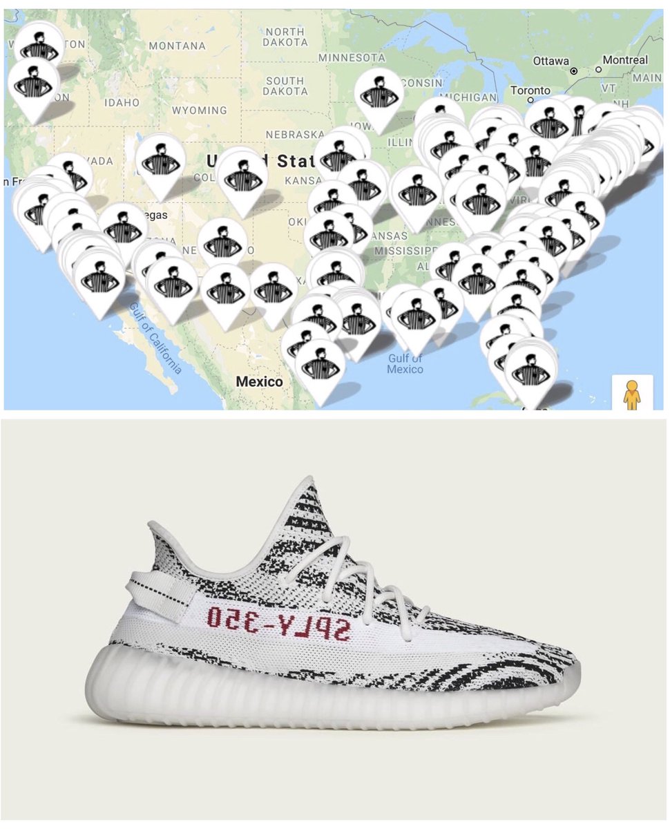 foot locker yeezy 350 v2 zebra