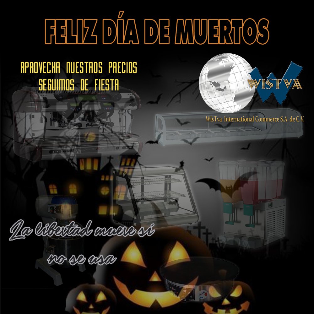 Wistva's tweet photo. #Wistva, espera que en estos días los #disfrutes y que #aproveches nuestros #precios que tenemos para iniciar tu #negocio #Felizdíademuertos y #FelizHalloween https://t.co/4QsfUyGy6j
