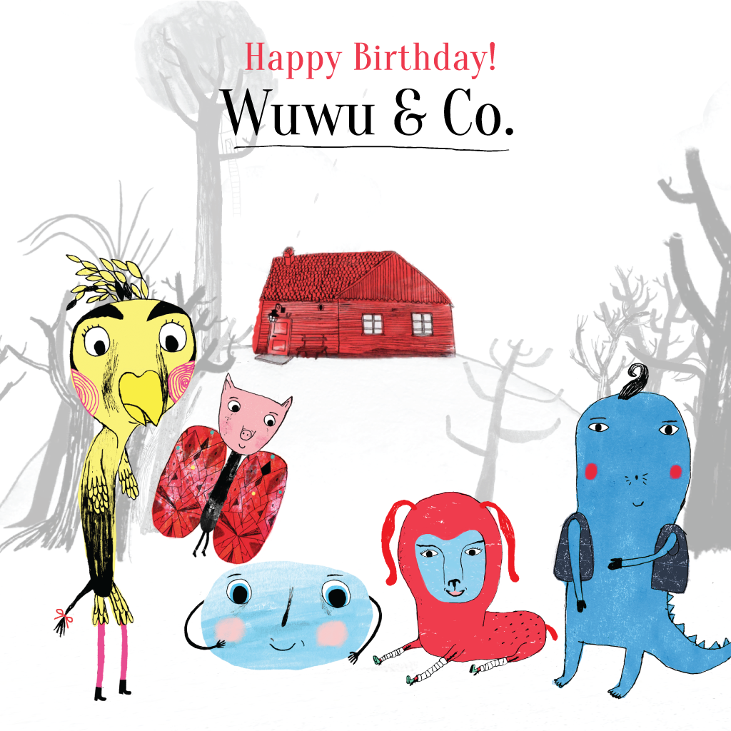stepinbooks's tweet photo. Happy Birthday Wuwu &amp; Co.! Happy four years of this beautiful project! https://t.co/8TKVYcTCEu