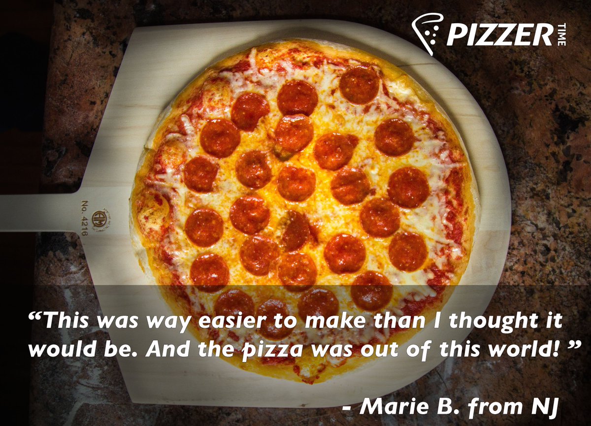 We love getting feedback like this! Thanks Marie B. for your kind email! 😁🍕😁