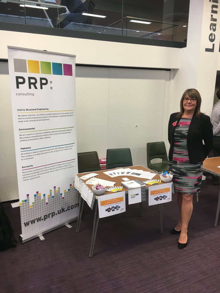 PRP are pleased to be recruiting at this year’s School of Architecture, Building &amp; Civil Engineering Careers Fair for next year’s student intake in both our Leicester and Northampton offices.
#civilengineering #structuralengineering #surveying #recruiting