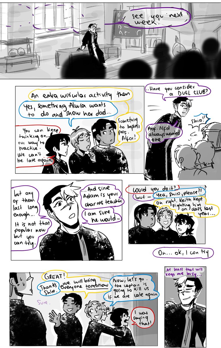 Being a Hogwarts student step 8: Get involved in wizarding culture 
#klance #voltron #VoltronLegendaryDefender 