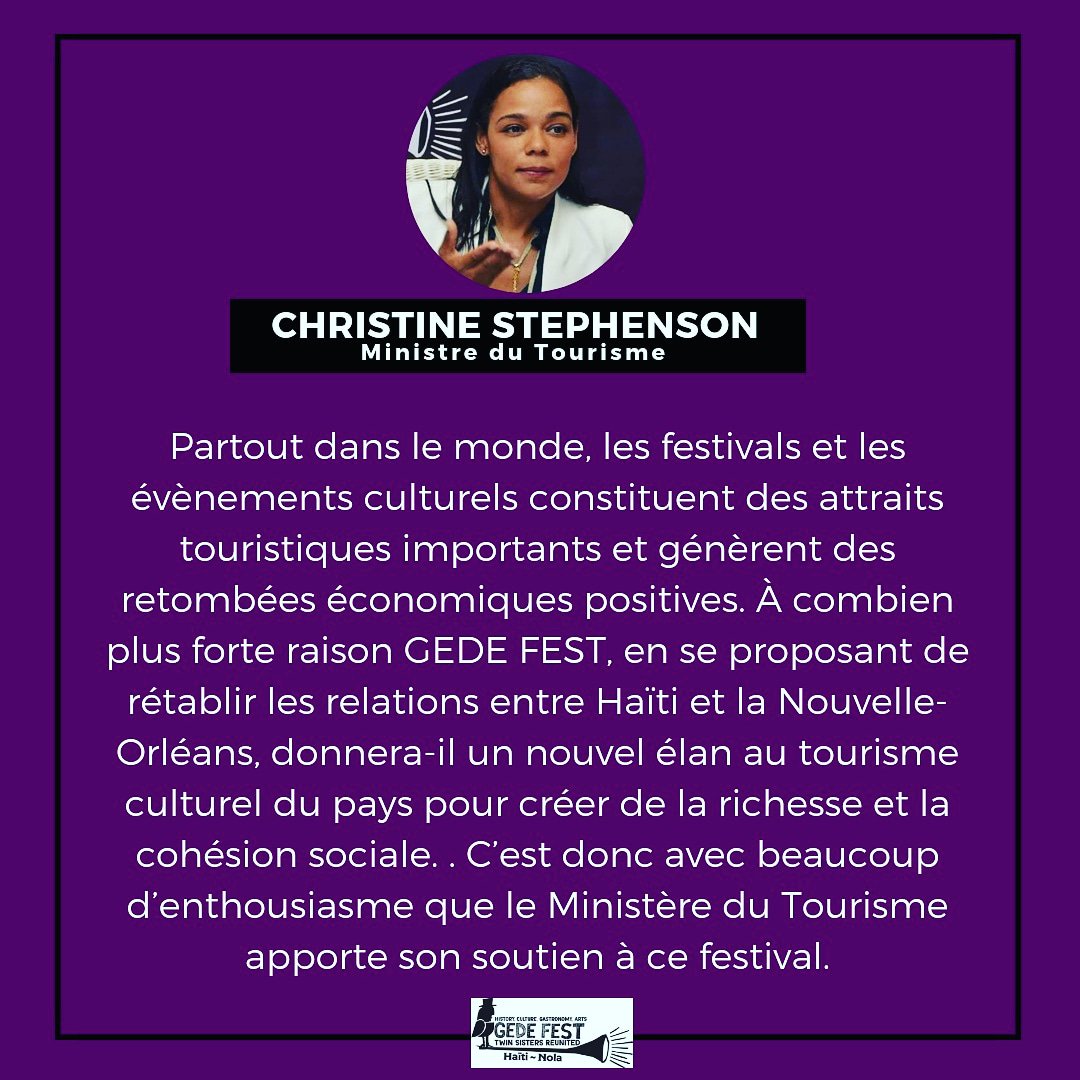 Gedefest's tweet photo. #GedeFest💜🖤🕴 #quoteoftheday
#culture #HaitiNewOrleans #Haiti #festival https://t.co/JAmoMqx5zt