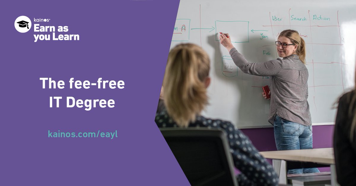 Thinking about your future but not sure that the traditional route through university is for you? Find out how you can get paid to study as an apprentice software engineer 🎓at <a href="/KainosSoftware/">Kainos</a> ow.ly/Cm4E50jwVKd