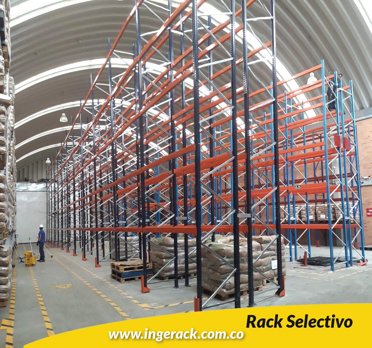 ingerack_sas's tweet photo. #Rack #Selectivo
Almacenamiento eficiente de sus mercancías, soluciones para sus bodegas. Fabricantes Directos. 
Contáctenos y le asesoramos. https://t.co/06lw9Ct7vB
#EstanteriaIndustrial #Ingerack #EstanteriaMetalica #Ingenieria #Diseño #Almacenamiento #Logistica https://t.co/yHHqkpBbkJ