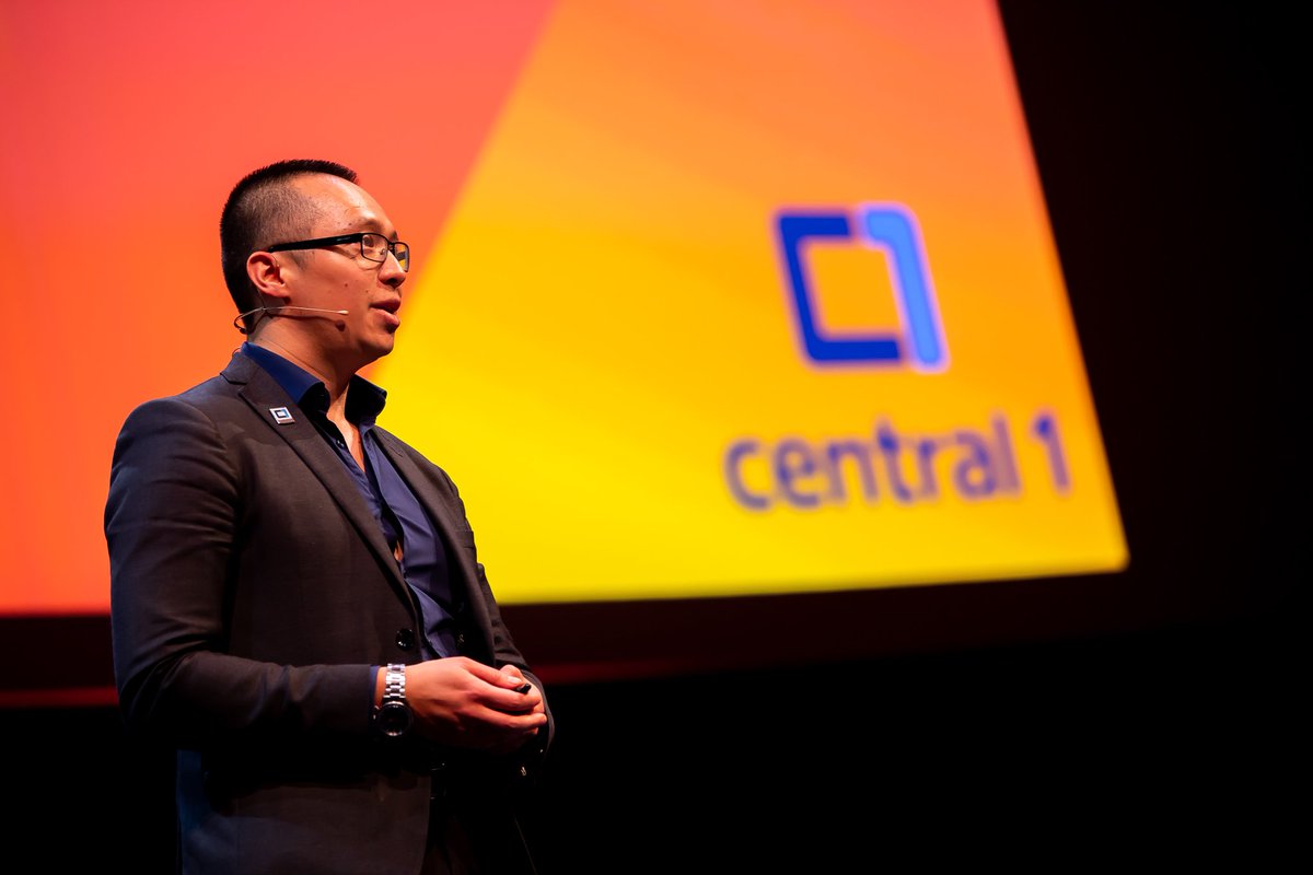 backbase's tweet photo. Do we plan to follow rituals or achieve results? Quy Nguyen of Central 1 gives an incredible presentation as #BackbaseConnect2018 draws to a close #Central1 https://t.co/5BSkUQcxci