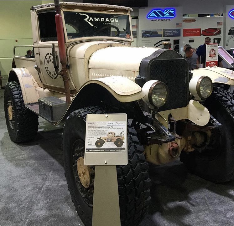RampageProducts's tweet image. The Mator Rampage Recovery Rig is the star of the South Hall- in booth # 31017. Its chassis is from 1917, when this vehicle started life as a tour bus in Yellowstone National Park, before eventually being converted to a tow rig.
.
.
.
.
#LISEMA2018 #SEMA2018 #RampageProducts
