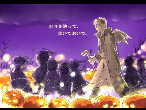 tononaka2019's tweet photo. @Calling_TL　 #Calling_illust　
間に合わなかったけど描いておきたかったハロウィン　
なんたってお祭りの夜だもの🎃 https://t.co/CfjfWQXaln