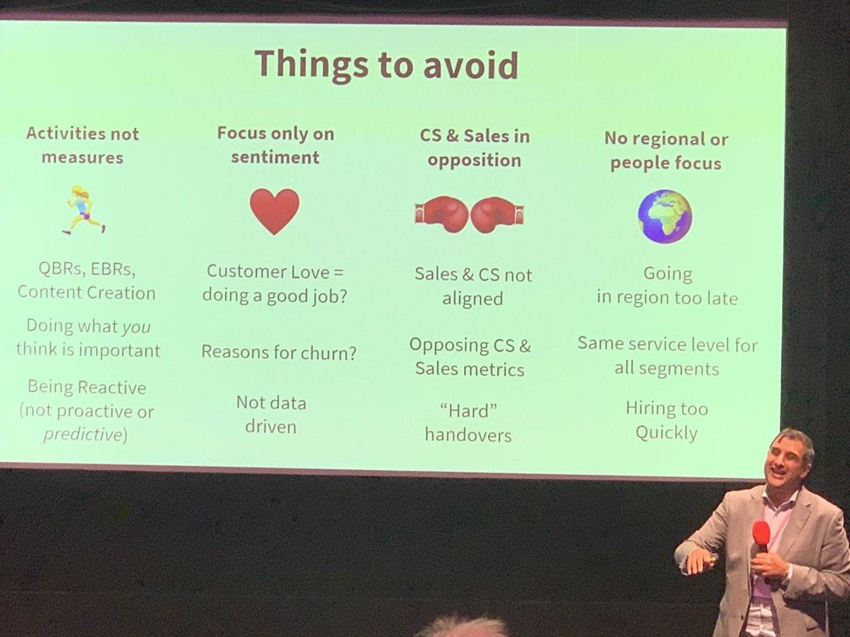 jonnosoutham's tweet photo. Customer success defined, how to scale it and things to avoid #CustomerSuccess @crane_vc #Flight18 Thank you @ravsterd https://t.co/GHGF4C4cBQ