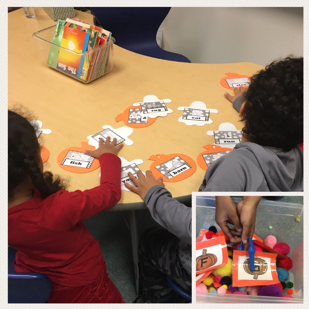 TeamVos's tweet image. When structures and routines are in place, K students succeed and build independence! #NoWorksheetNoProblem