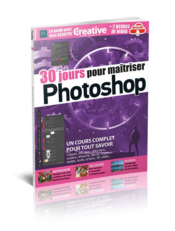 BeArtistMag's tweet photo. Vous l'aviez raté ? Il est de retour ! Débutez avec Photoshop en douceur avec ce cours complet. En kiosque et ici : https://t.co/OUKpLpevZJ #photoshop https://t.co/OsGm8tADY4