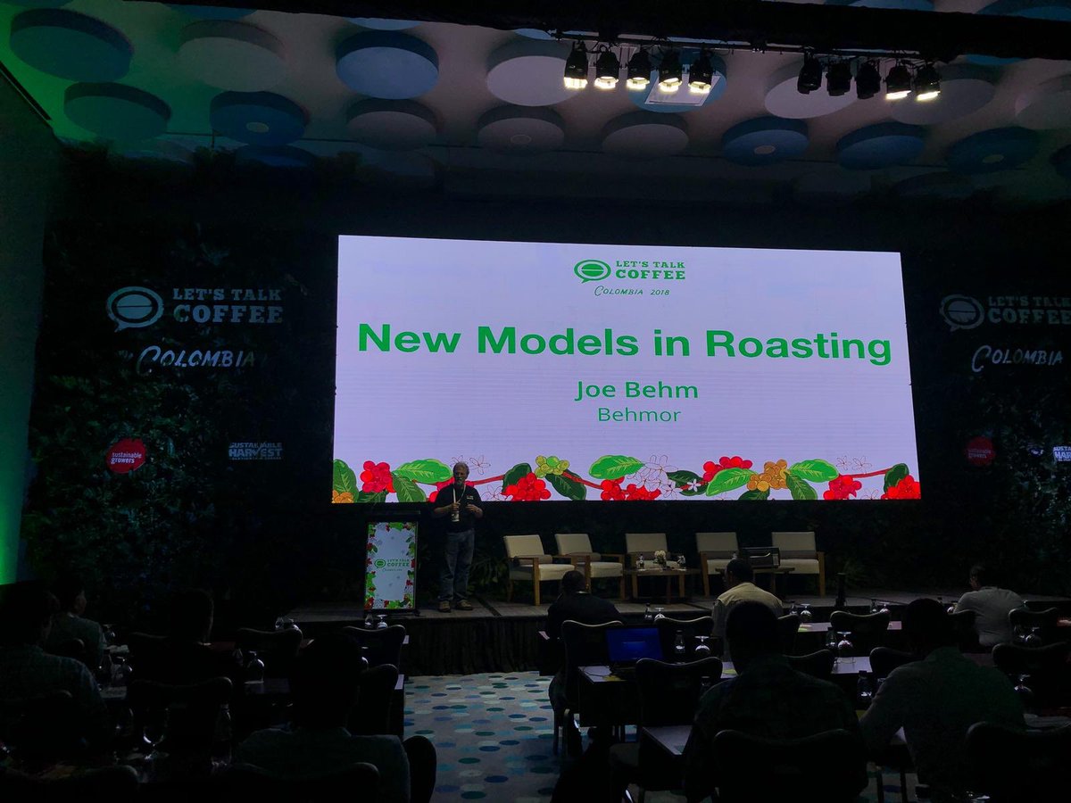 Here’s a #TBT of Joe in Colombia last month, where he did a workshop with <a href="/Cccaficultores/">Coocentral</a> and gave a conference at <a href="/LTCoffee/">Let´s Talk Coffee</a>!