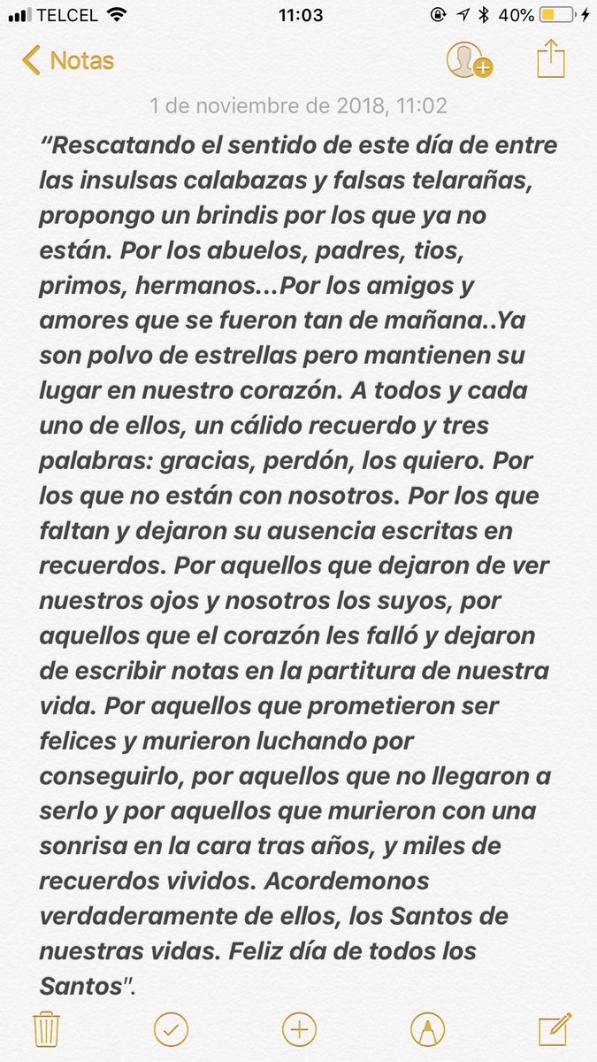 Rescatando el sentido de este día... 😇🙏🏽
