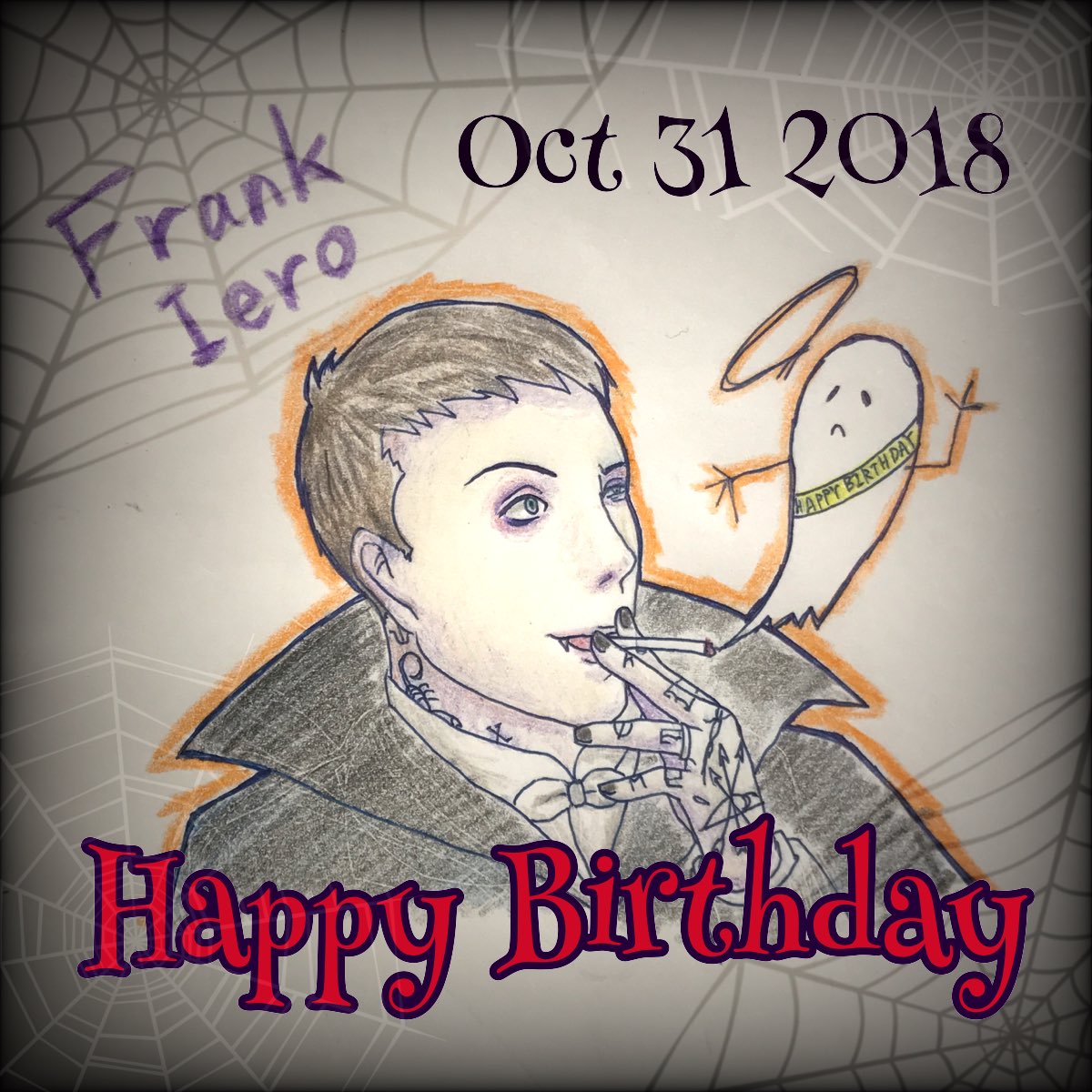 Happy Birthday Frank Iero! 
