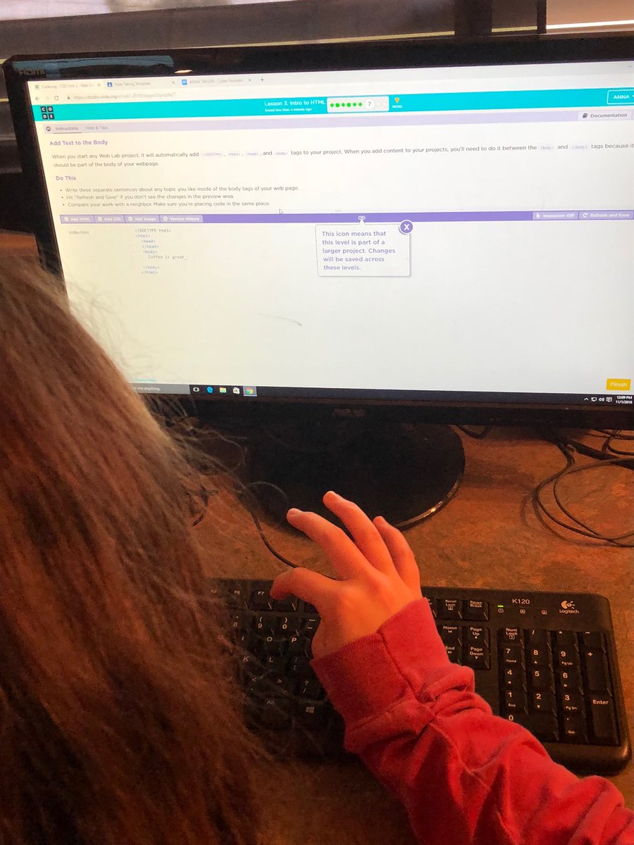 GoodgameSteve's tweet image. And here they go!  #coding html on ⁦@codeorg⁩ @teachcode #cs4ms #csdiscoveries #godores