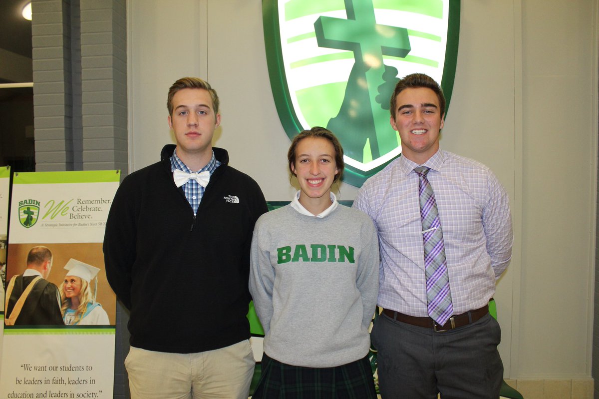 BadinHS's tweet photo. 35 students attended the Ohio DECA Leadership Conference, held in Columbus on Tuesday. 5 were competing for state office. Audrey Neyer won 2nd place in PR, Nathan Schuster was a runner-up for VP of Leadership Development, and Blake Smith was a finalist in Parliamentary Law. 🔷🐑 https://t.co/5LXxtZiLNF