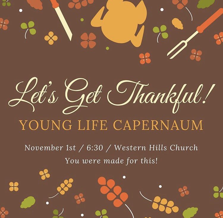 Tonight!!!! Be there!!! 💛🦃