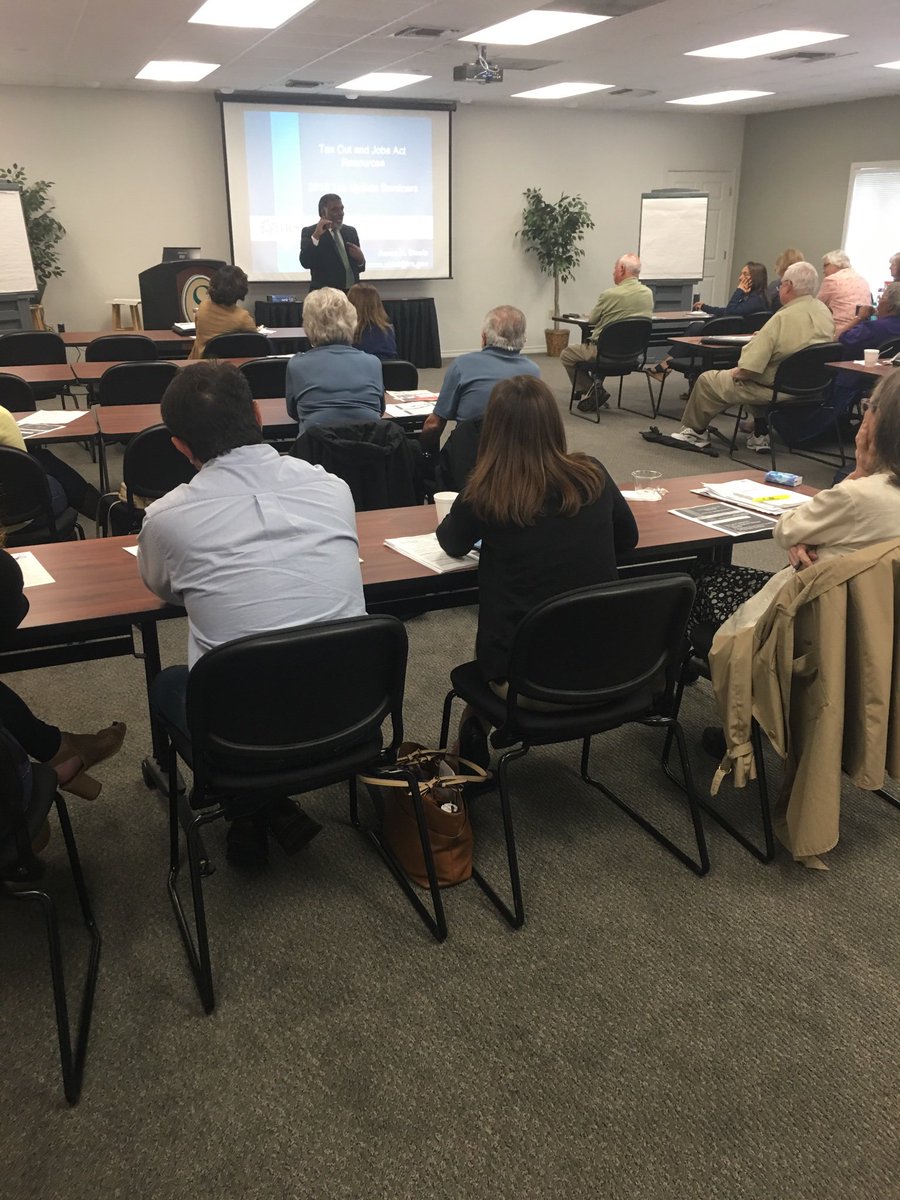 Our 2018 Tax Update Seminar is well underway! Thanks to our partners from LDR and IRS for making sure we are prepared for the upcoming tax season!