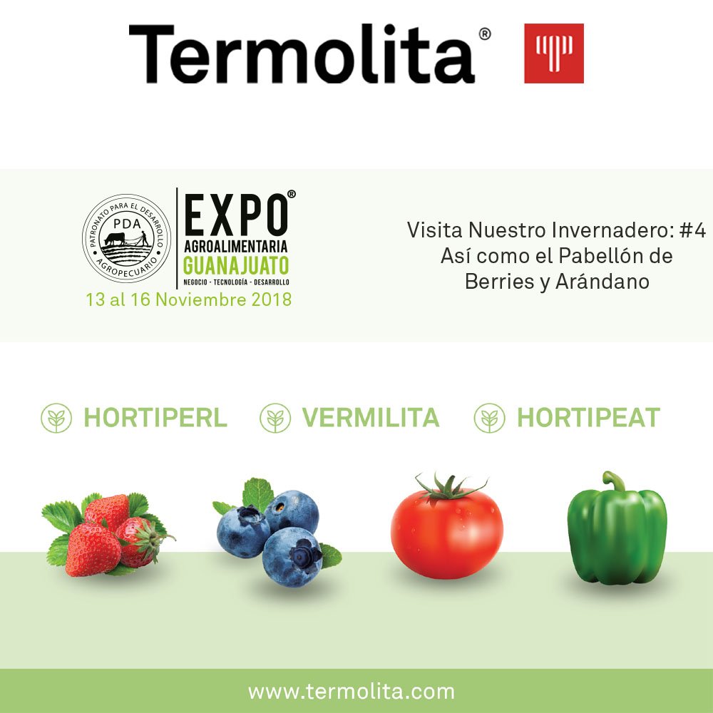 Te Esperamos del 13 al 16 de Noviembre Expo AgroAlimentaria 2018.