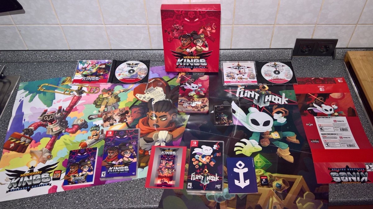 DracoAstris's tweet photo. And here is all thge stuff I got in October.
#NintendoSwitch #PS4 #MegaMan11 #Rockman11 #amiibo #gets #mailday #playload #pickups #videogames #physicalmedia #shmup #videogames #StardustGalaxyWarriors #MercenaryKings #Flinthook #limitededition #nindies #indiegames #Starlink https://t.co/ZMKEzeKPWQ